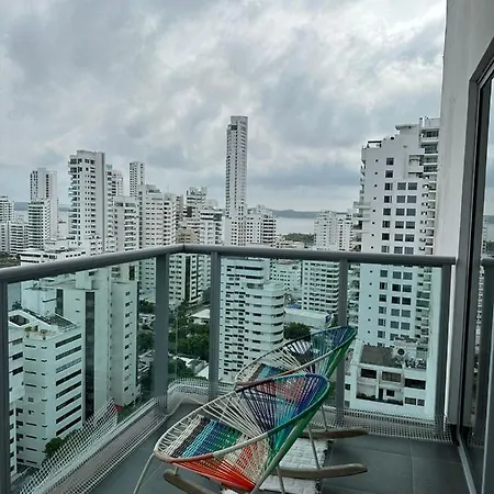 - Hermoso En Bocagrande Con Vista A La Bahia * Cartagena